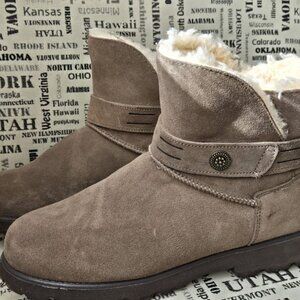 BEARPAW Women's Wellston Suede Comfortable Winter Boot size 10